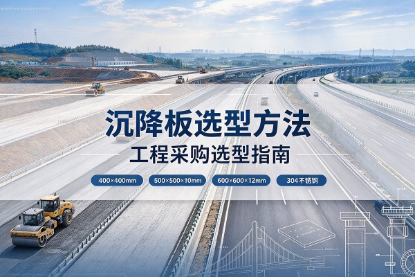 千山沉降板选择方法